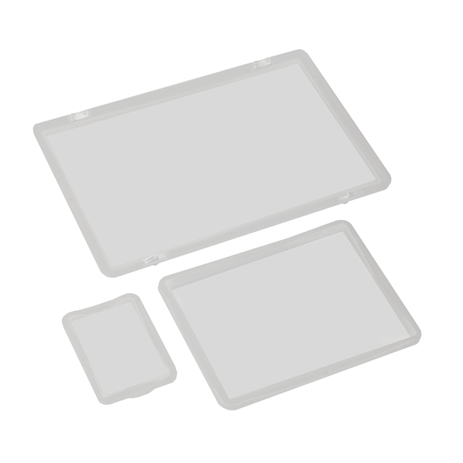 Euronormbox click lid transp. 200x150 mm